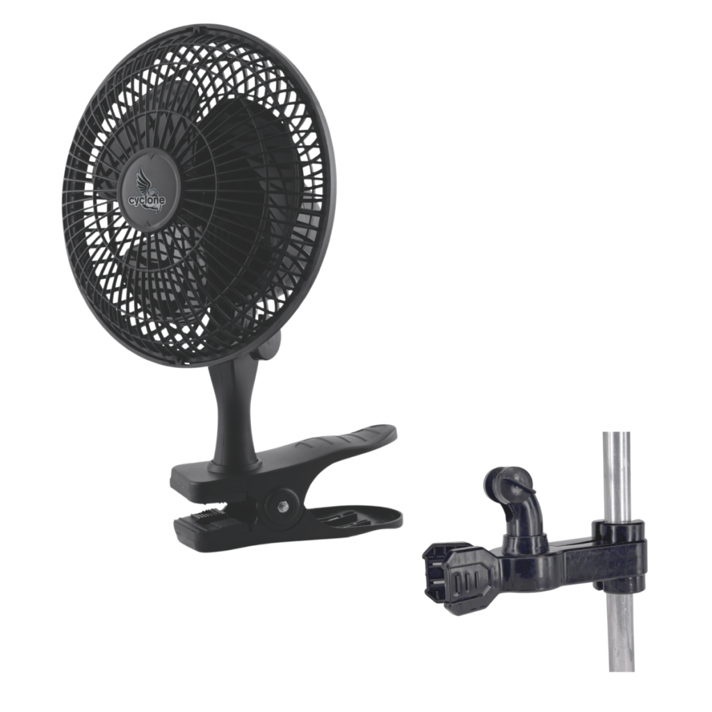 Kit ventilador pinza 15 cm + clip monkey
