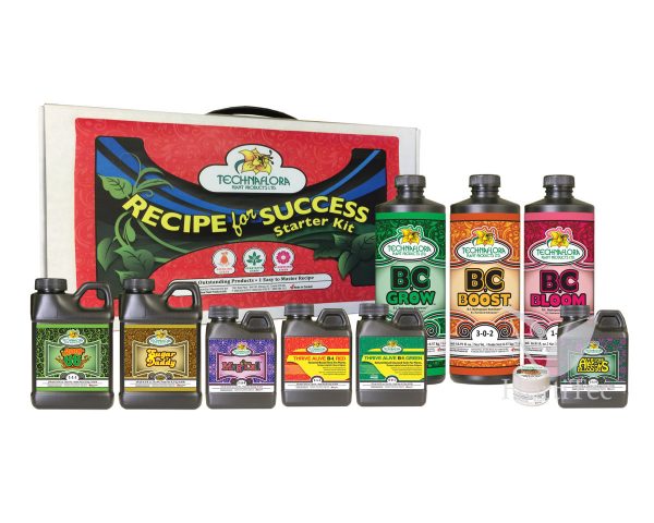 RECIPE FOR SUCCESS STARTER KIT TECHNAFLORA