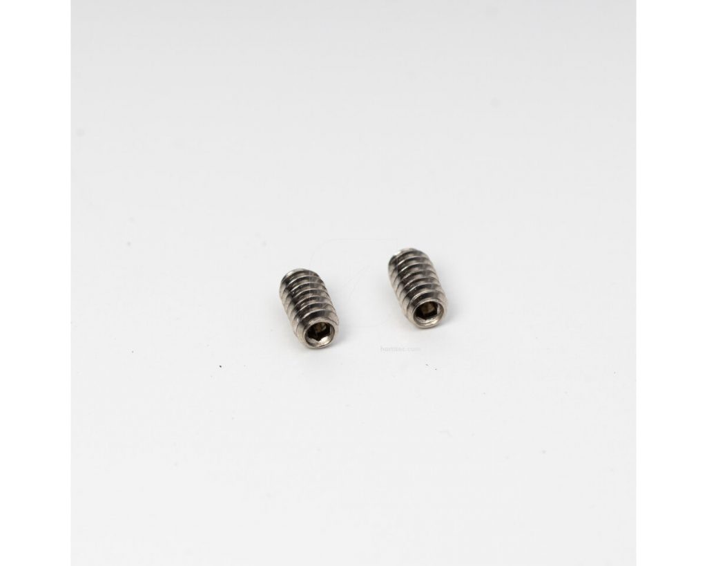 Set tornillos ajuste cuchilla mini, silver, glad, 3.0
