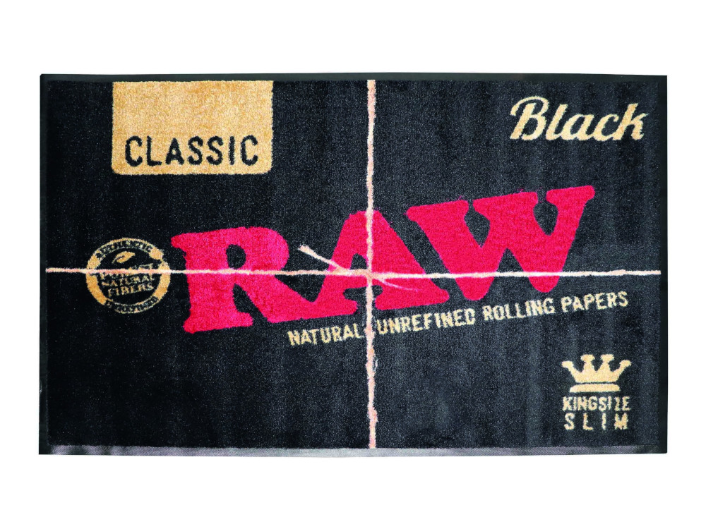 Alfombra Black Suelo Raw Grande