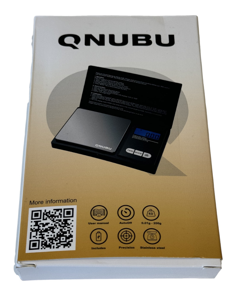 Bascula digital 0.01g/200g Equal Precision - Imagen 3