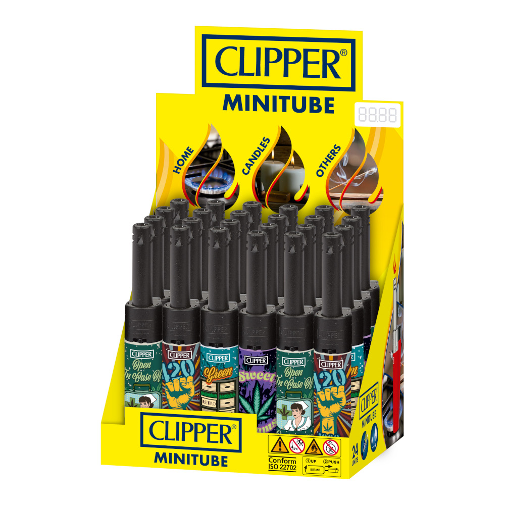 Caja Clipper Minitube Retro Weed 24 uds - Imagen 2