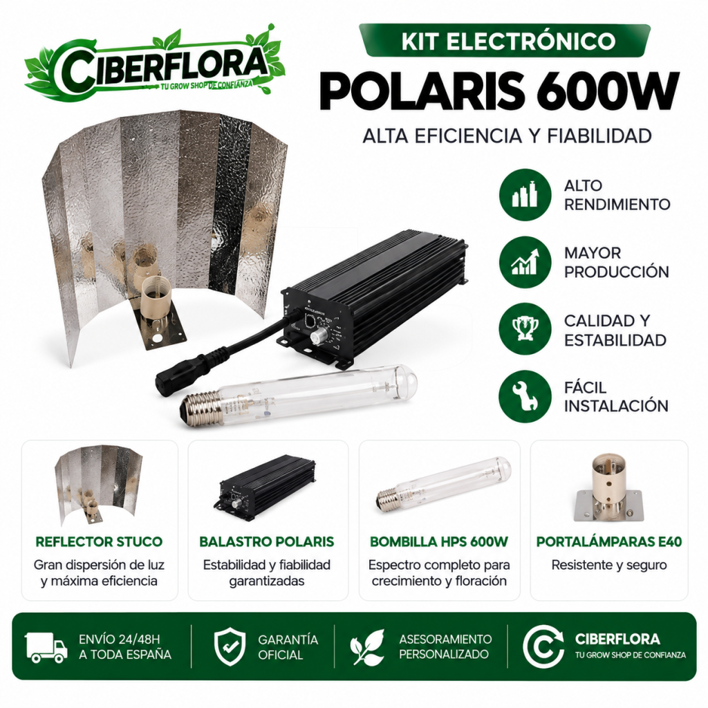Kit Polaris Solux 600W Vanguard Stuco Asia