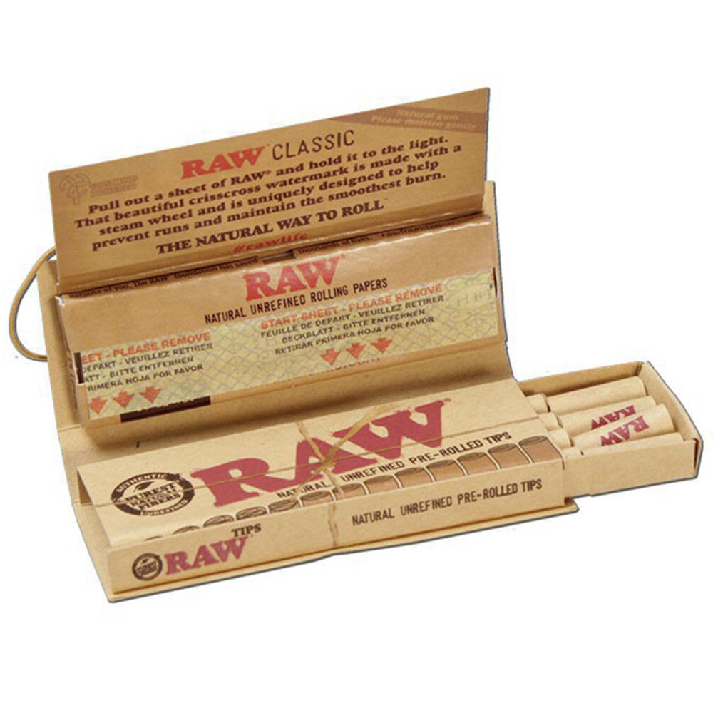 Raw 1 ¼ Connoisseur Prerolled Classic (24 unid) - Imagen 2