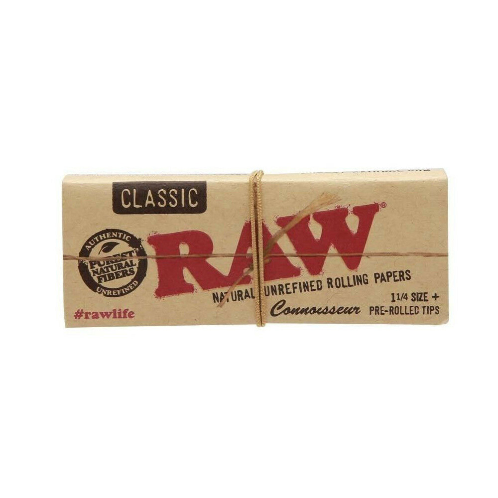 Raw 1 ¼ Connoisseur Prerolled Classic (24 unid) - Imagen 3