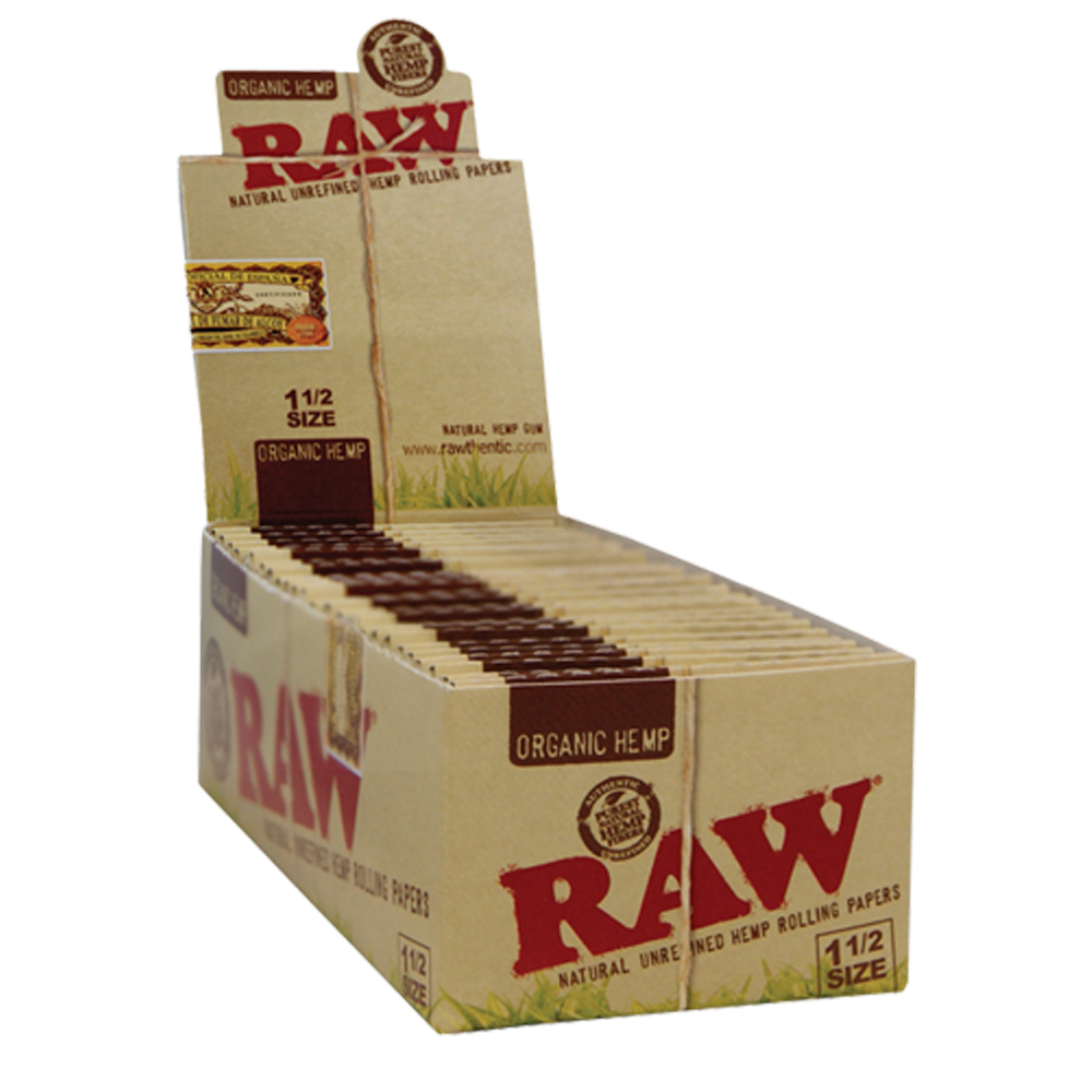 Raw Organics 1 1/2 box/25 33leaves