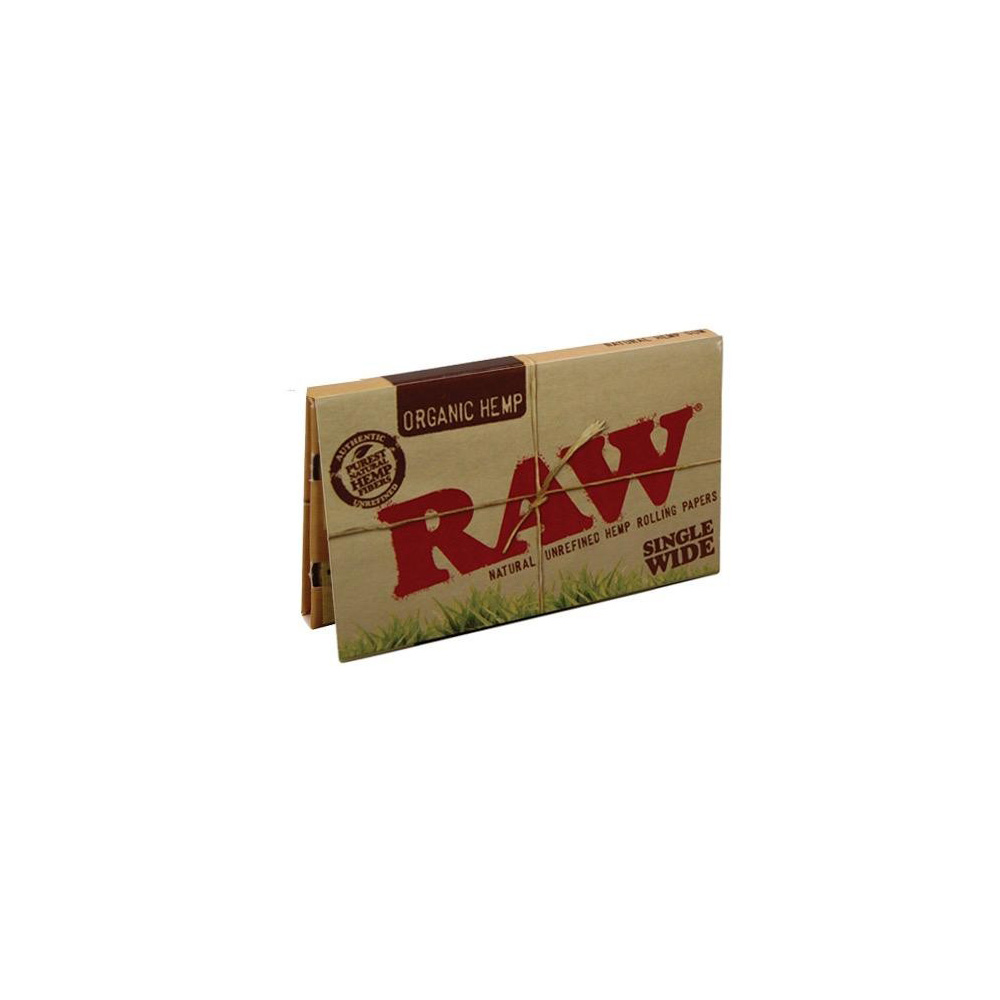 Raw Single Wide Double Orgánico (25 unid) - Imagen 2