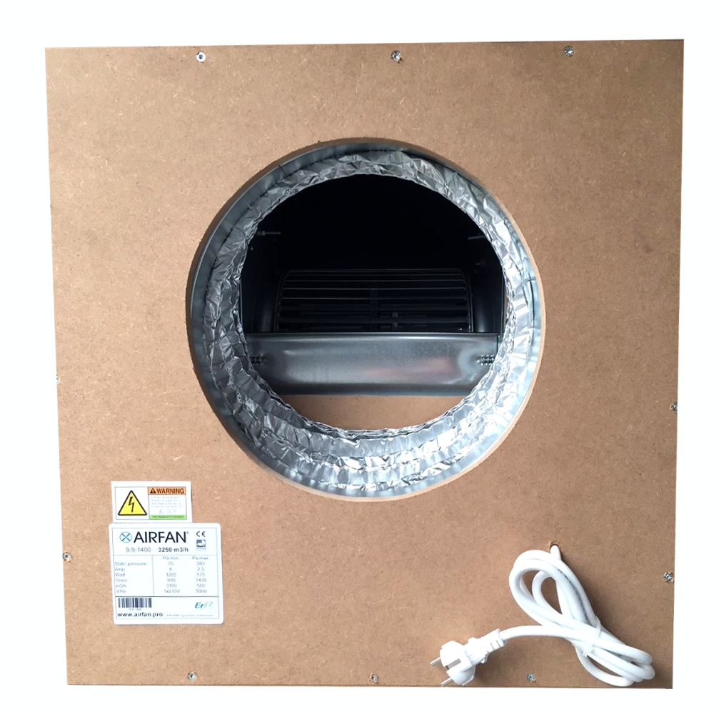 Caja extracción Softbox MDF 3250m³