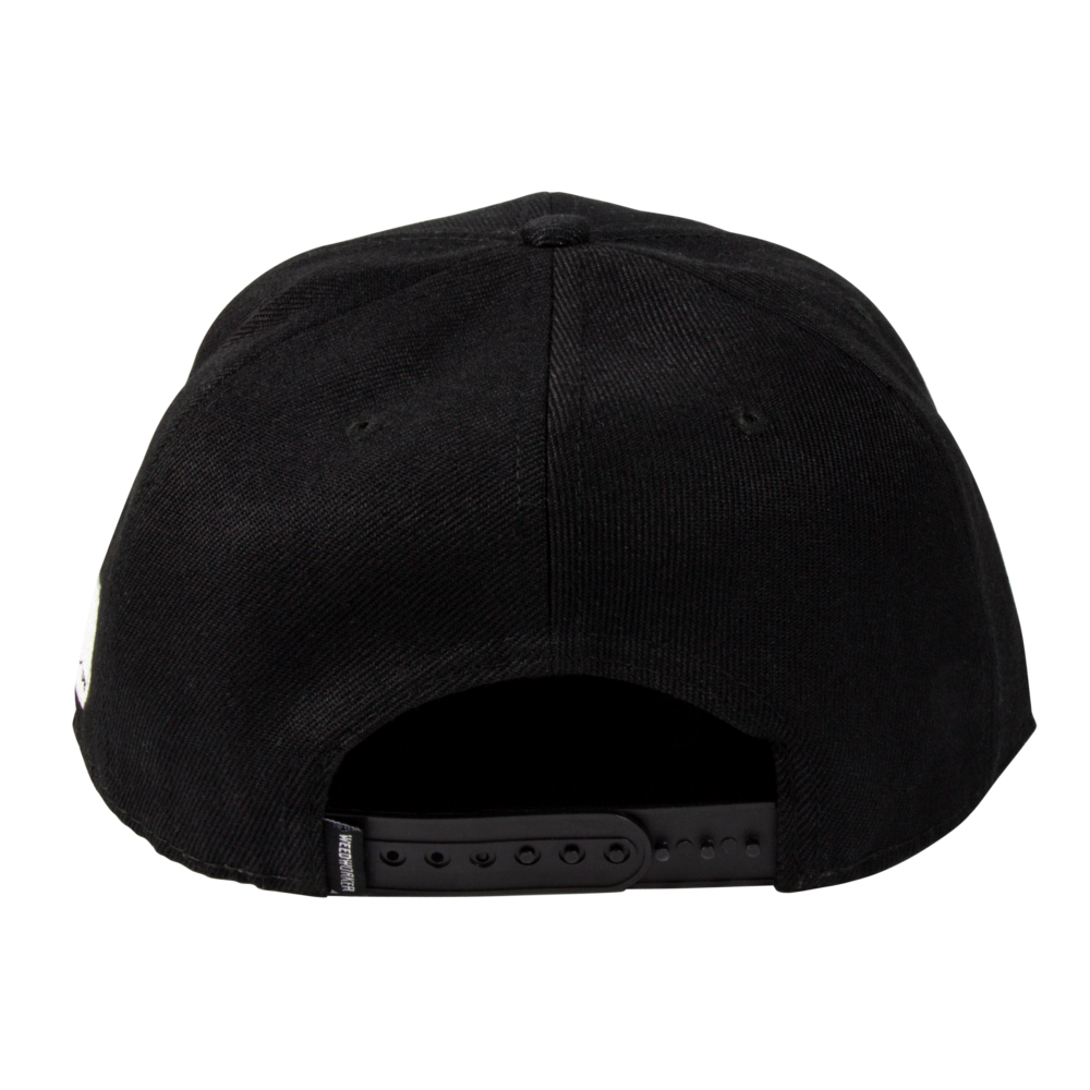 Gorra plana Way of life by WeedWorker Negra - Imagen 6