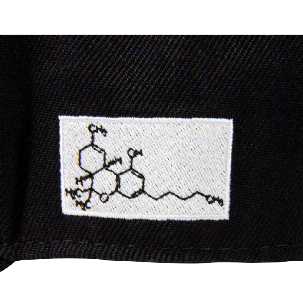 Gorra plana Way of life by WeedWorker Negra - Imagen 4