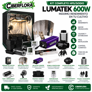 Kit Lumatek 600W  Stuco Asia Bombilla Ignator 120x120