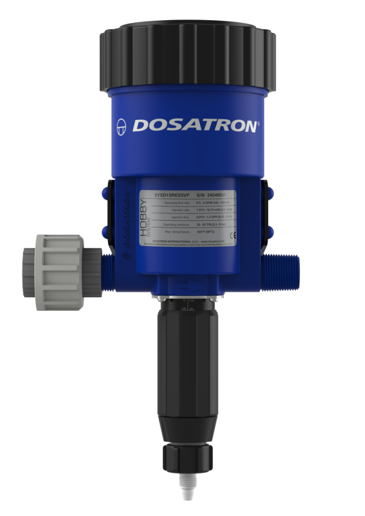 Dosatron 0,05 a 0,5% -  1.875 - 18.75 ml d15re05vf