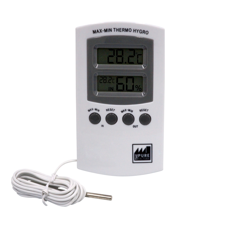 Termohigrometro Con Sonda Dth-16 Pure Factory